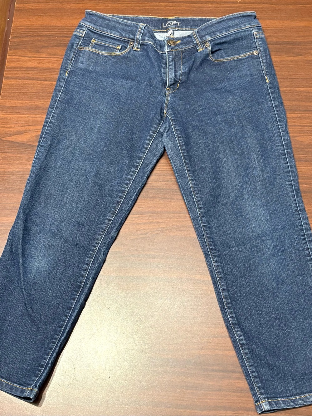 LOFT Indigo Blue Cropped Women's Jeans